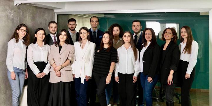 The team at the office